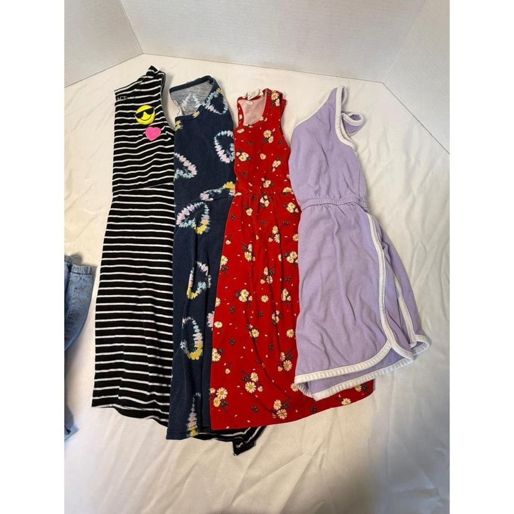 25 piece Kids Clothes Bundle Lot Girls Dresses Tops Shirts Variety size 6/6x - Picture 7 of 7